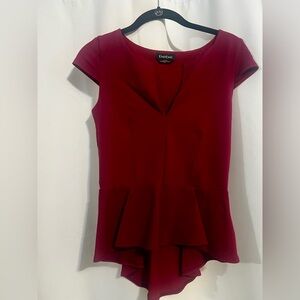 Bebe peplum top